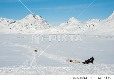 Dog sledding tour in Kulusuk, Greenland 18618150