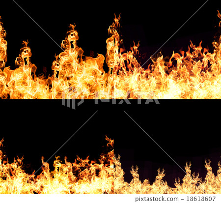 The red flames The red flames 18618607
