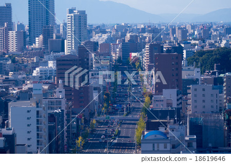 Nagoya city streets Nagoya city streets 18619646