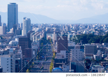 Nagoya city streets Nagoya city streets 18619647