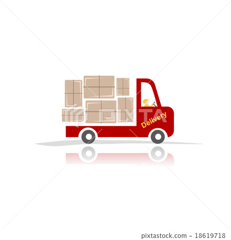 Delivery car for your design Delivery car for your design 18619718