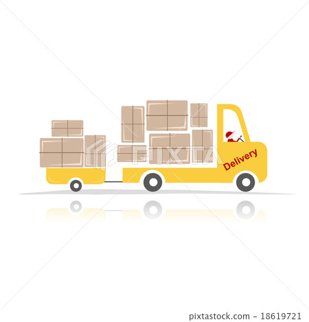 Delivery car for your design 18619721