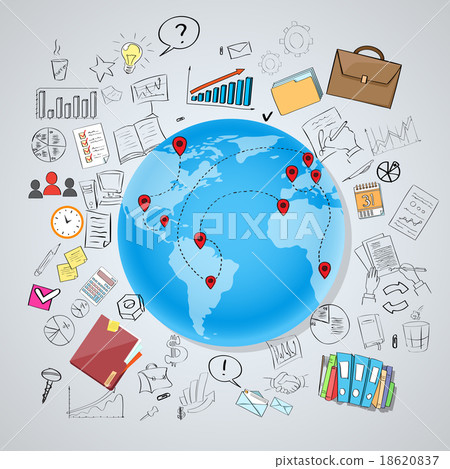 Globe Earth Social Network International Globe Earth Social Network International 18620837