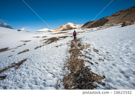 Trekking in Annapurna region, Himalayas of Nepal. Trekking in Annapurna region, Himalayas of Nepal. 18623582