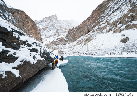 Chadar Trek or Frozen Zanskar River Trek Chadar Trek or Frozen Zanskar River Trek 18624143