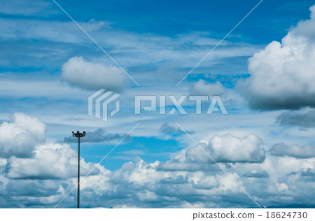 street light on the sky street light on the sky 18624730