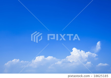 cloud in blue sky with space for background 18625185