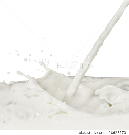 milk splash 18628570