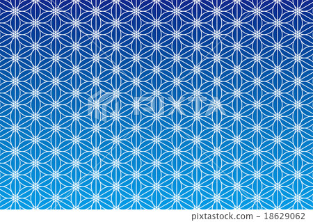 Background material wallpaper, hemp leaf, traditional pattern, pattern, pattern, Japanese style, Tokyo, Kyoto, Japanese paper, Japanese style, Oriental, Asia, culture, pattern 18629062