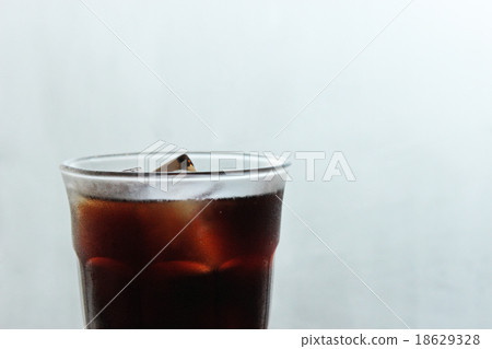 Cold glass ice coffee Cold glass ice coffee 18629328