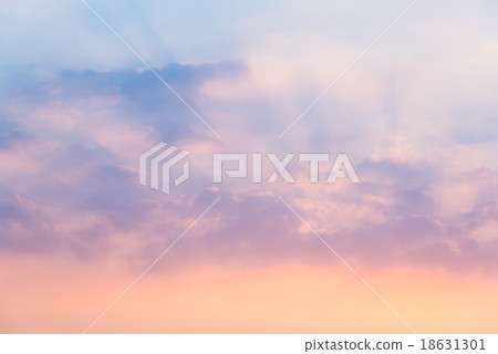 Sky in sunset Sky in sunset 18631301