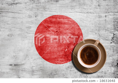 coffee and flag 18631648