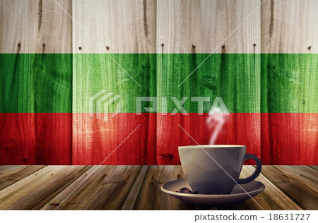 coffee and flag 18631727
