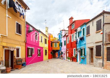 The island of Burano. Italy. The island of Burano. Italy. 18631825