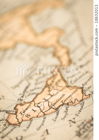 老地圖意大利·西西里島 老地圖意大利·西西里島 18632013