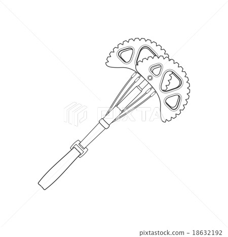 outline alpinism equipment cam device illustration 18632192