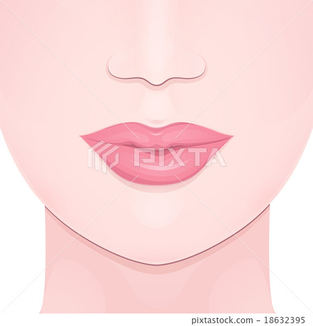 female full lips 18632395