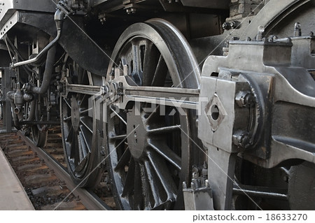 Steam Locomotive Closeup Steam Locomotive Closeup 18633270