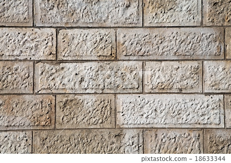 Wall of white stones Wall of white stones 18633344