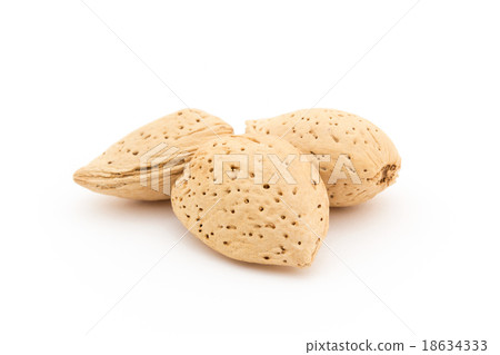 Almond with shell 18634333