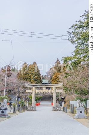 Landscape of Spring Sendai Toshogu 18634430