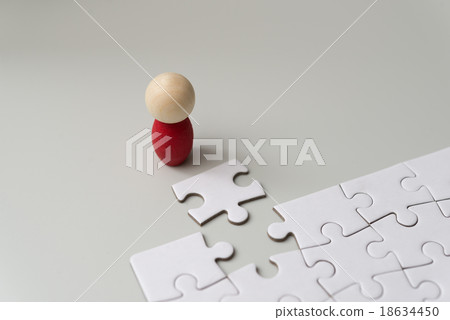 Puzzle concept Puzzle concept 18634450