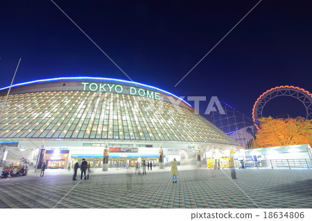 Tokyo Dome night view 18634806