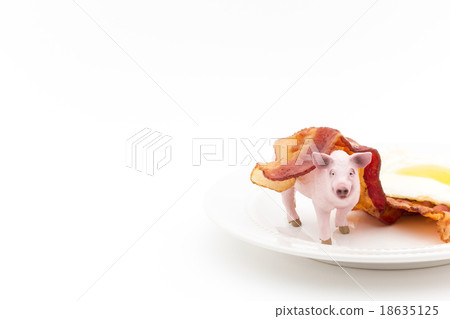 Pig toys and bacon eggs Pig toys and bacon eggs 18635125