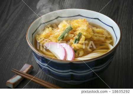 Kakiage udon 18635292
