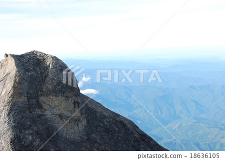 靠近京那巴魯山(東馬來西亞/婆羅洲島)的山頂 靠近京那巴魯山(東馬來西亞/婆羅洲島)的山頂 18636105