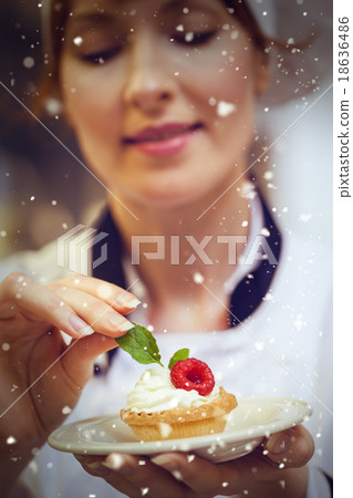 Composite image of snow 18636486