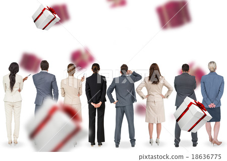 Composite image of business team 18636775