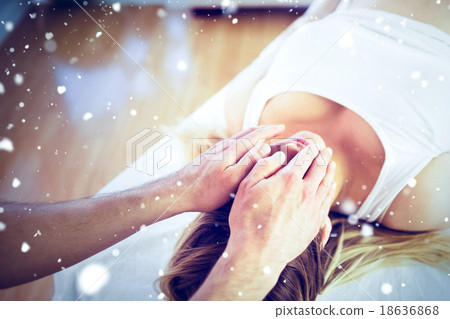 Composite image of snow Composite image of snow 18636868