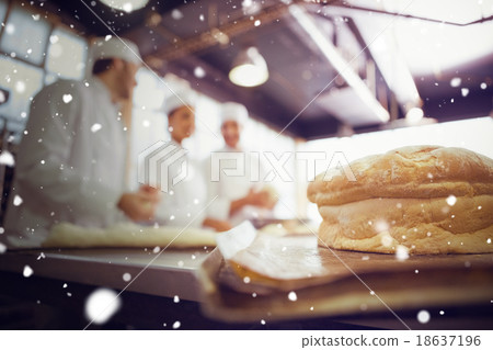 Composite image of snow 18637196