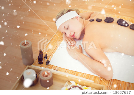 Composite image of snow 18637657