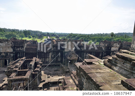 Cambodia Siem Reap Angkor Wat remains 18637947
