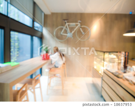 blurred background of coffee cafe blurred background of coffee cafe 18637953