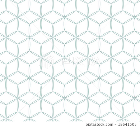 seamless blue pattern 18641503