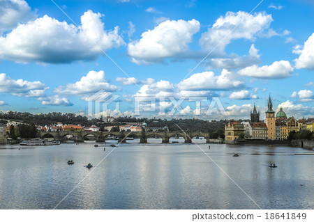 Landscape of Prague · Charles bridge Landscape of Prague · Charles bridge 18641849