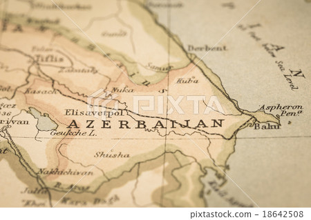 老地圖阿塞拜疆 18642508