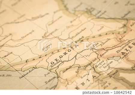 Old Map Georgia Old Map Georgia 18642542