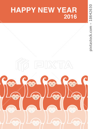 2016年新年賀卡 18642630