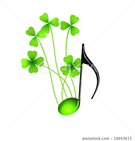 三葉草和筆記 18643615