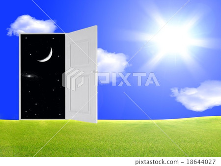 Opened door 18644027