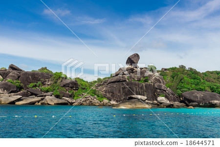 Beautiful rock island,Similan No.8 18644571