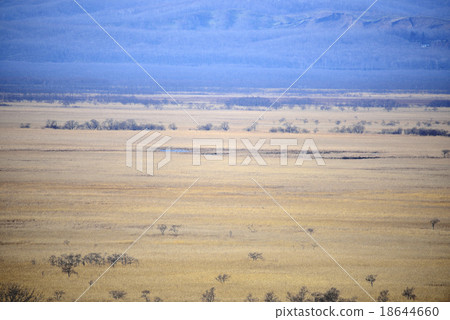 釧路在秋天停泊 18644660