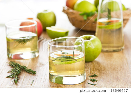 Apple with Rosemary drink Apple with Rosemary drink 18646437