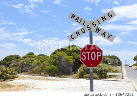 Rottnest海島平交道口在澳大利亞 Rottnest海島平交道口在澳大利亞 18647291