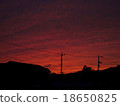 Burning sunset 18650825