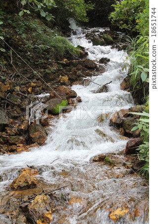 乍得Tsubomigoke公園河 18651744